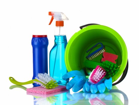 Carpet cleaning operative preparing equipment with safety checks