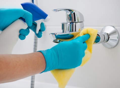 Detailed kitchen deep clean in a Wimbledon property