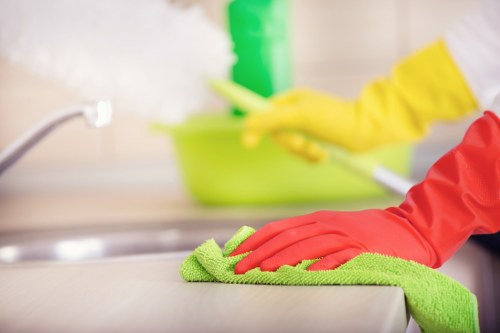 Rug cleaning for a Wimbledon property with careful access and collection